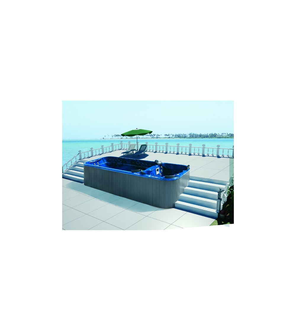 Minipiscina Idromassaggio con Nuoto Controcorrente  M-3323