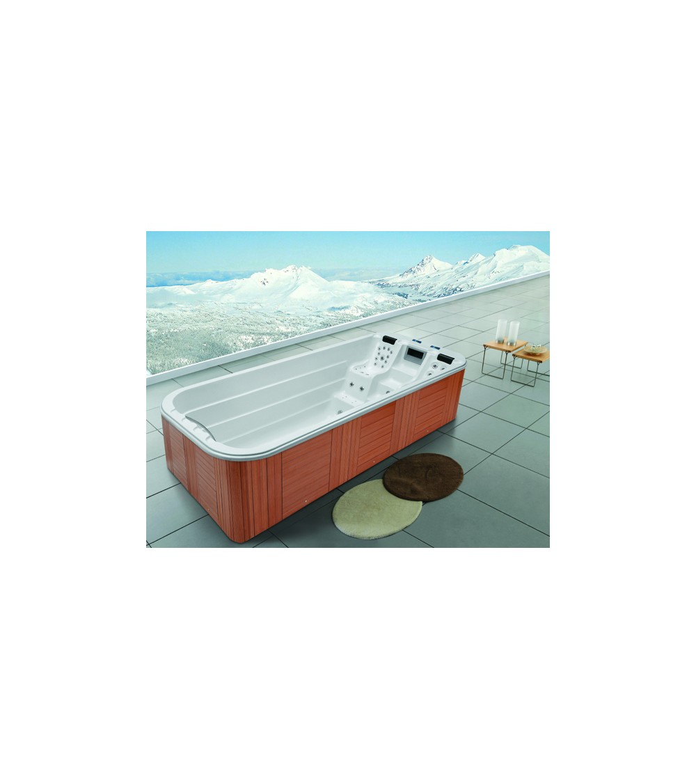 Minipiscina Idromassaggio con Nuoto Controcorrente  M-3350