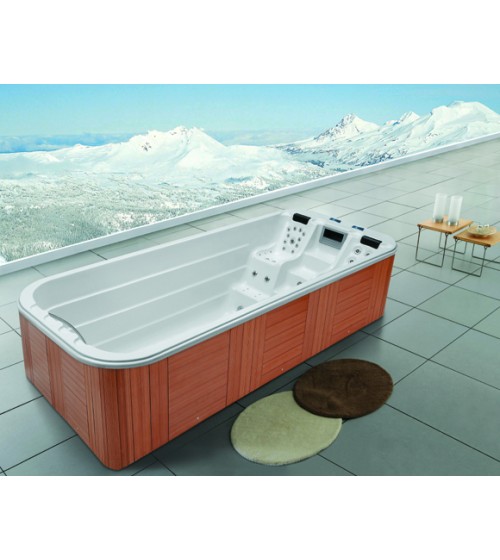 Minipiscina Idromassaggio con Nuoto Controcorrente  M-3350