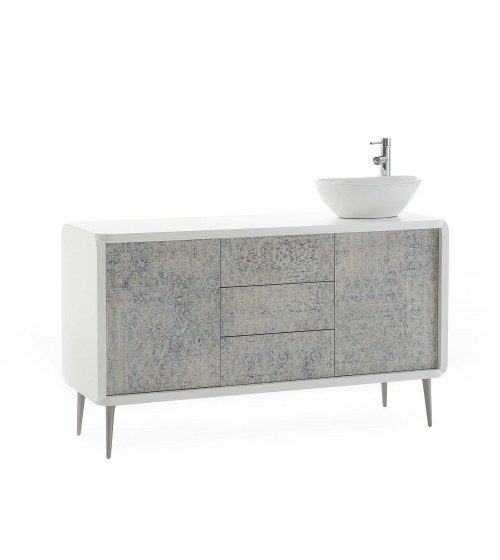 Mobile Creo H2O 1350 con Lavabo e Miscelatore