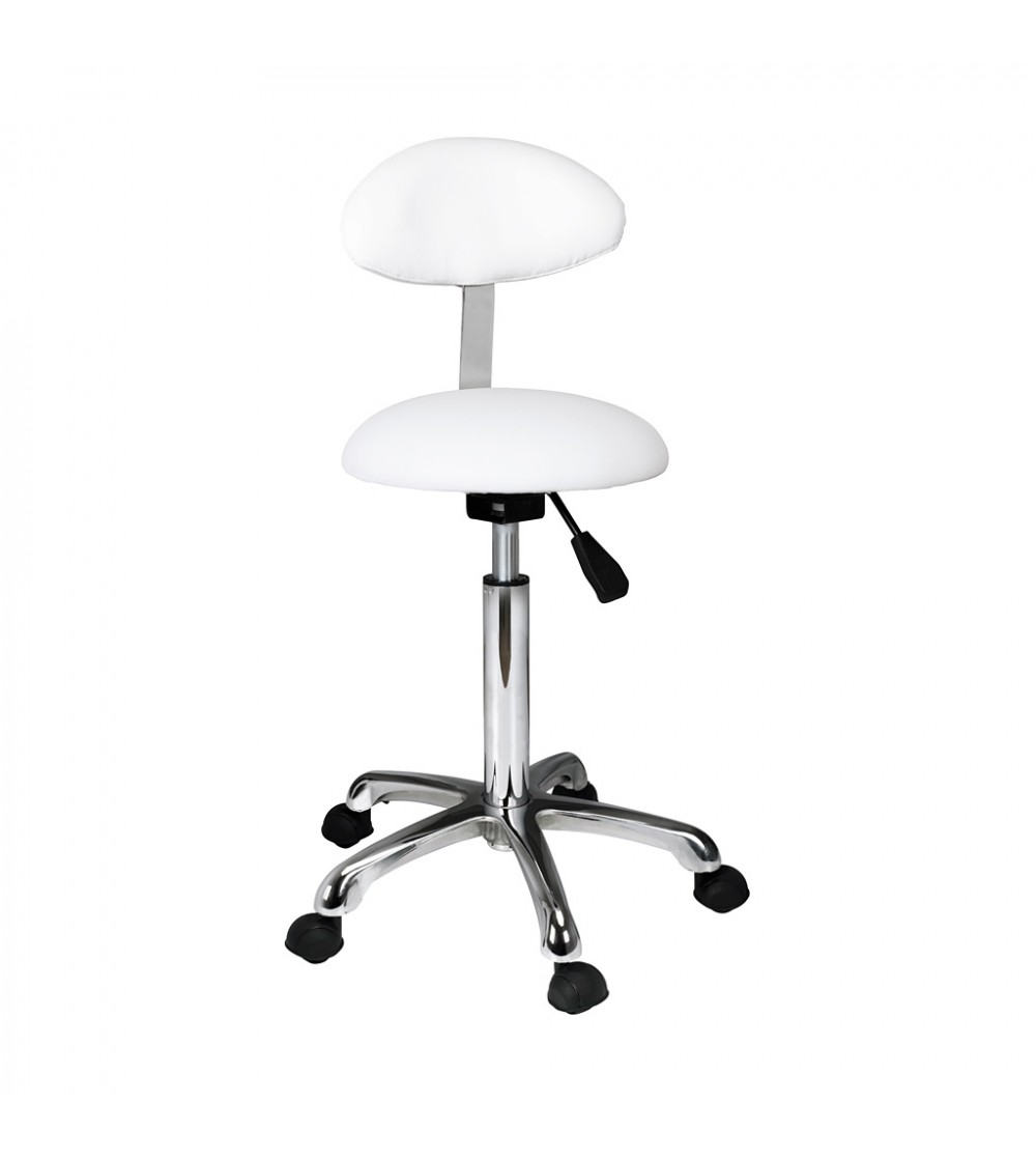 Sgabello con Schienale (PU)( 1021AB2 / PRACTI + )